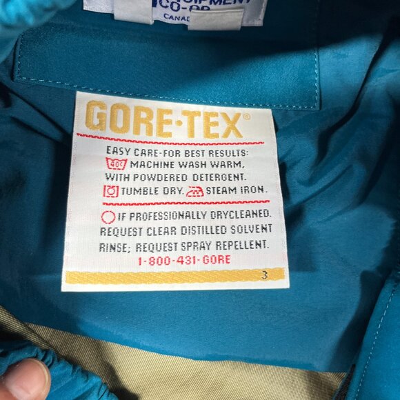 Mountain Equipment Co-Op Pants Mens Large Gore-Tex Waterproof Hiking Zip Outdoor - Picture 4 of 11